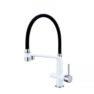 42205510LWC Pull-down kitchen mixer with filter - Kitchen mixers with filter - 1