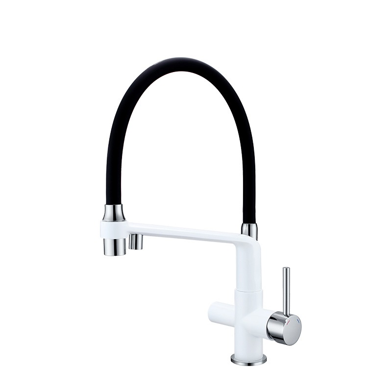 42205510LWC Pull-down kitchen mixer with filter