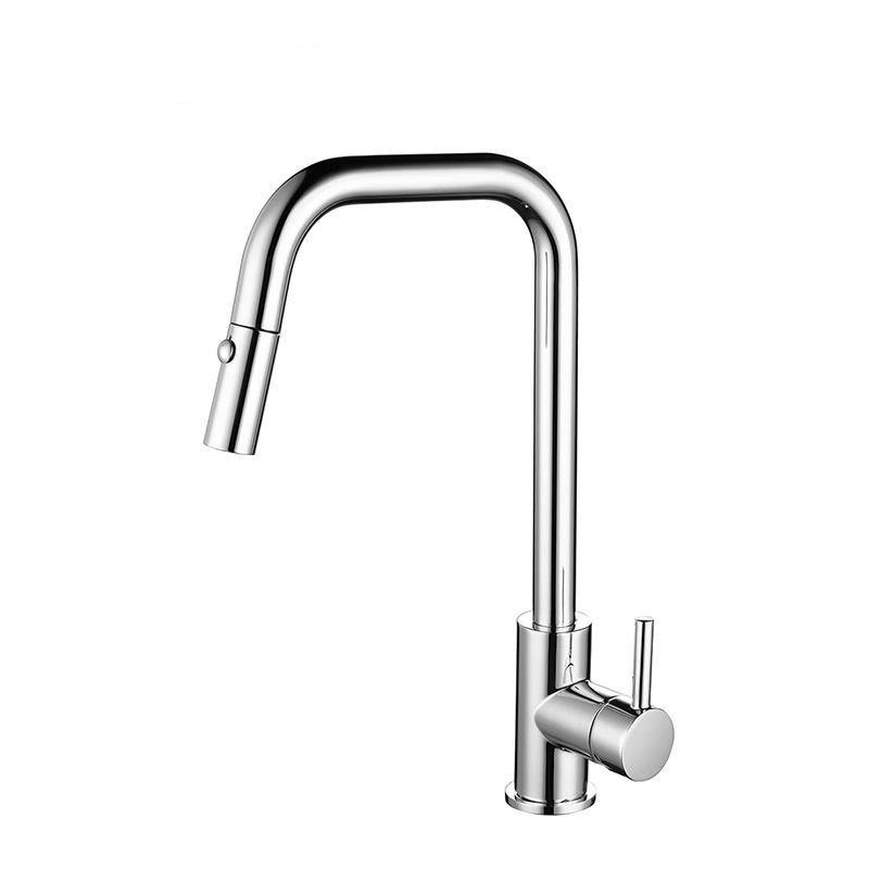 42210301CH Slim design pull down kitchen tap