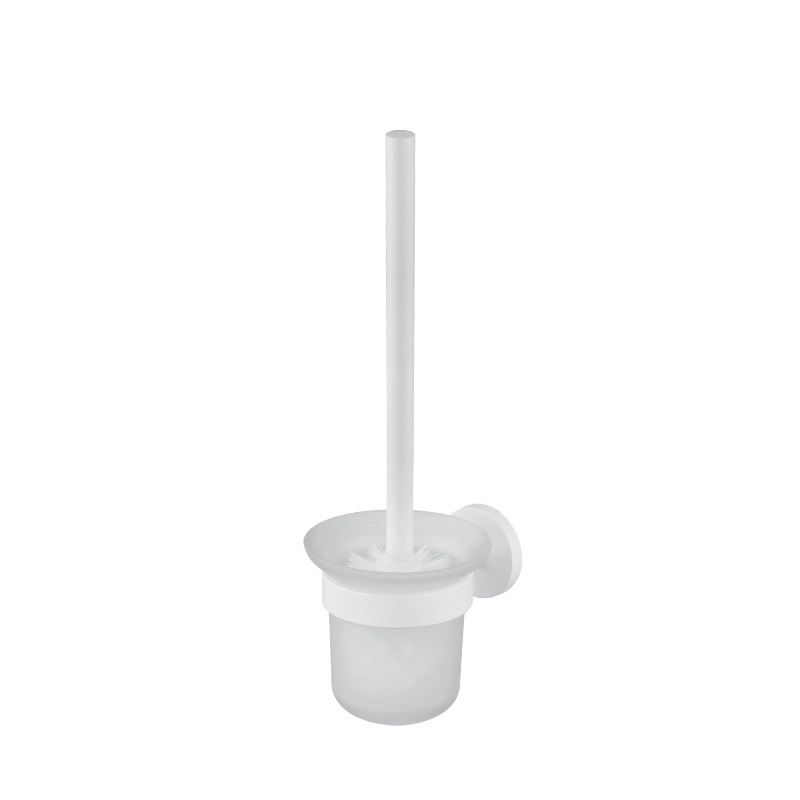 480812YW White toilet brush holder