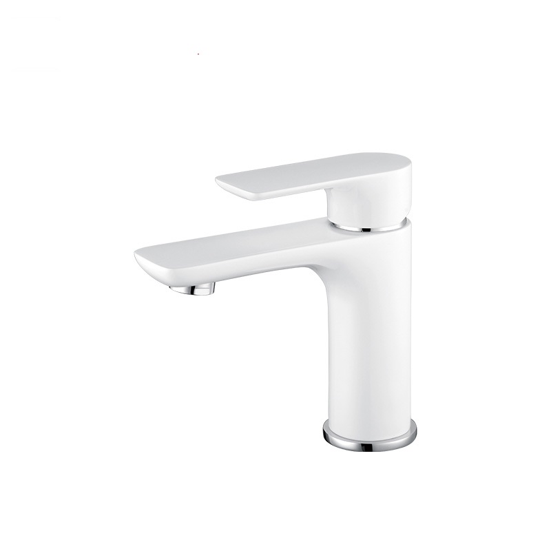 561100LW White fancy bathroom sink faucet