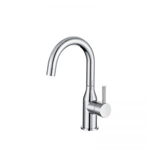 891300CH Vase design single handle basin faucet - Single Lever Basin Faucets - 1