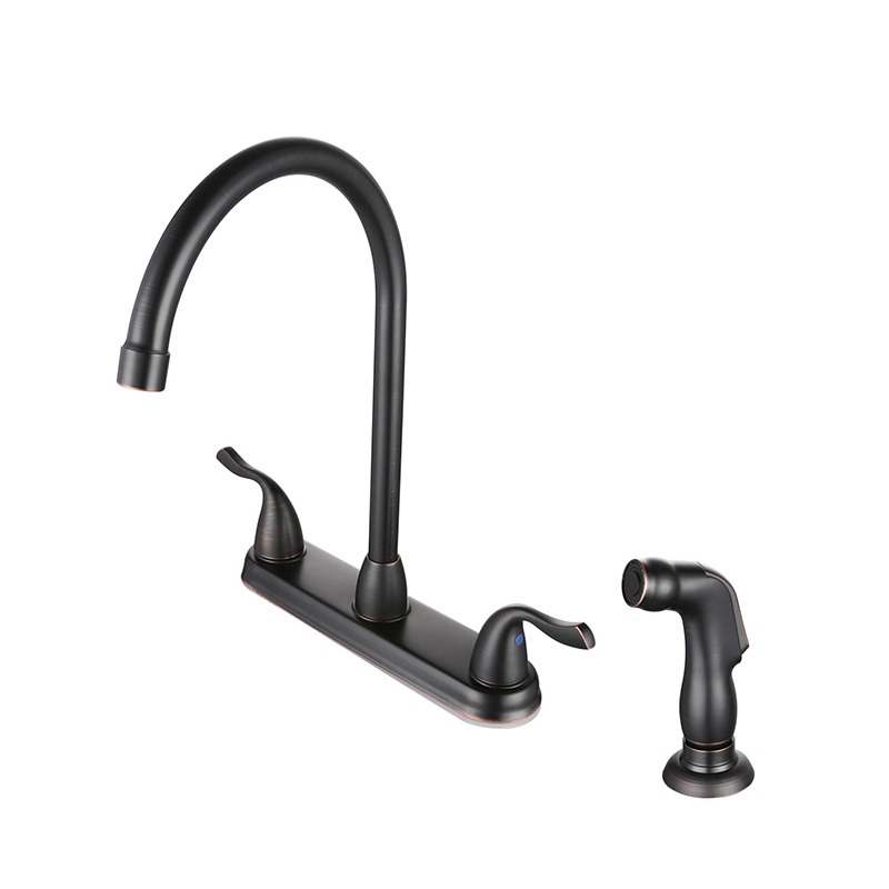 992101A4ORB 8′ centerest kitchen faucet with spray