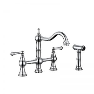 992105A1CH Double handle kitchen faucet - Swivel Kitchen Faucets - 1