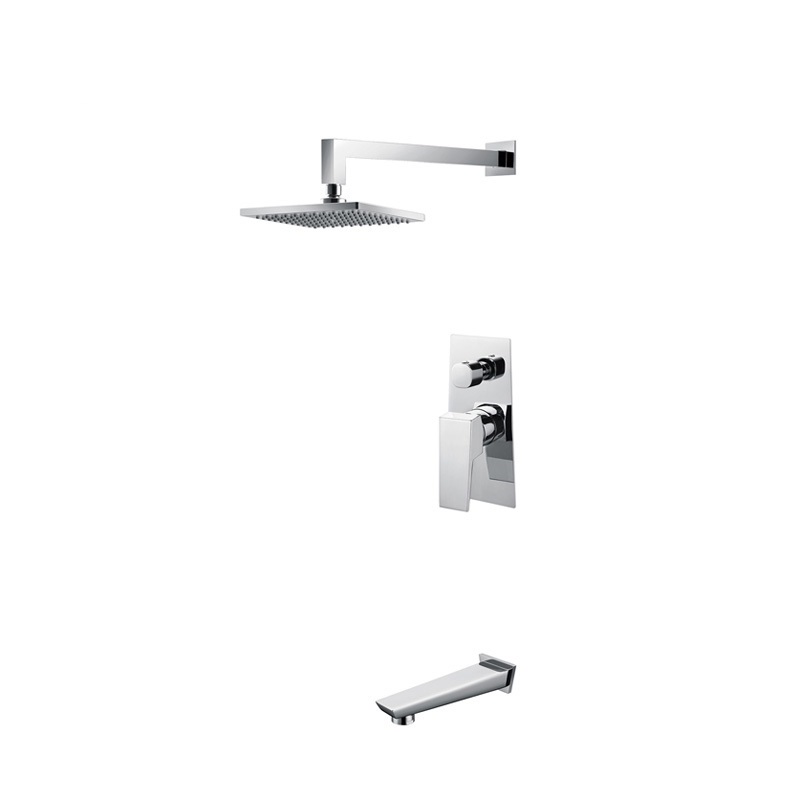 337100CH Fancy chrome concealed shower mixer