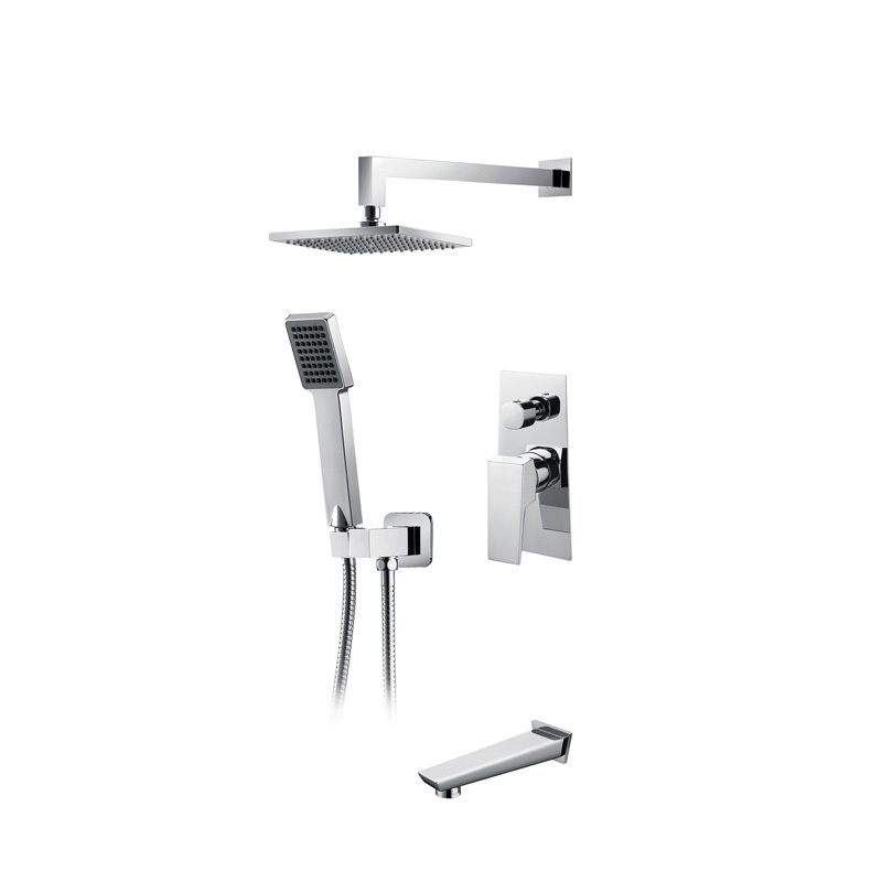 337300CH Fancy chrome concealed shower mixer