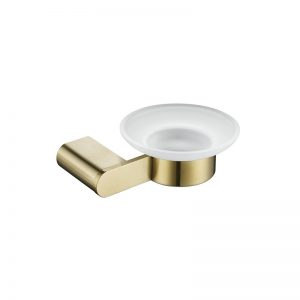 482104BGD Classic brush gold soap dish - LORI Series (SUS304) - 1