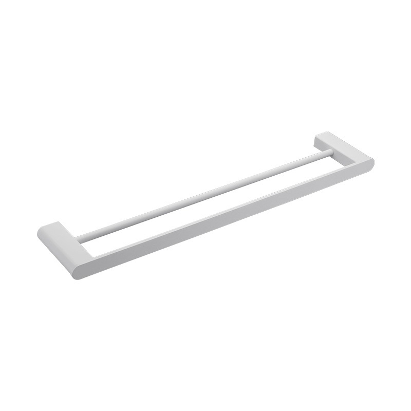482110YW Classic white double towel bar