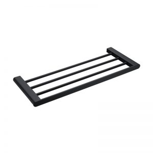 482111BYB Classic black towel rack - LORI Series (SUS304) - 1