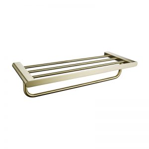 482127BGD Classic brush gold towel rack - LORI Series (SUS304) - 1