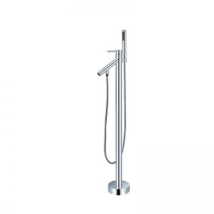 79461801CH Chrome floor mounted bath mixer - Floor Bathtub Faucets - 1