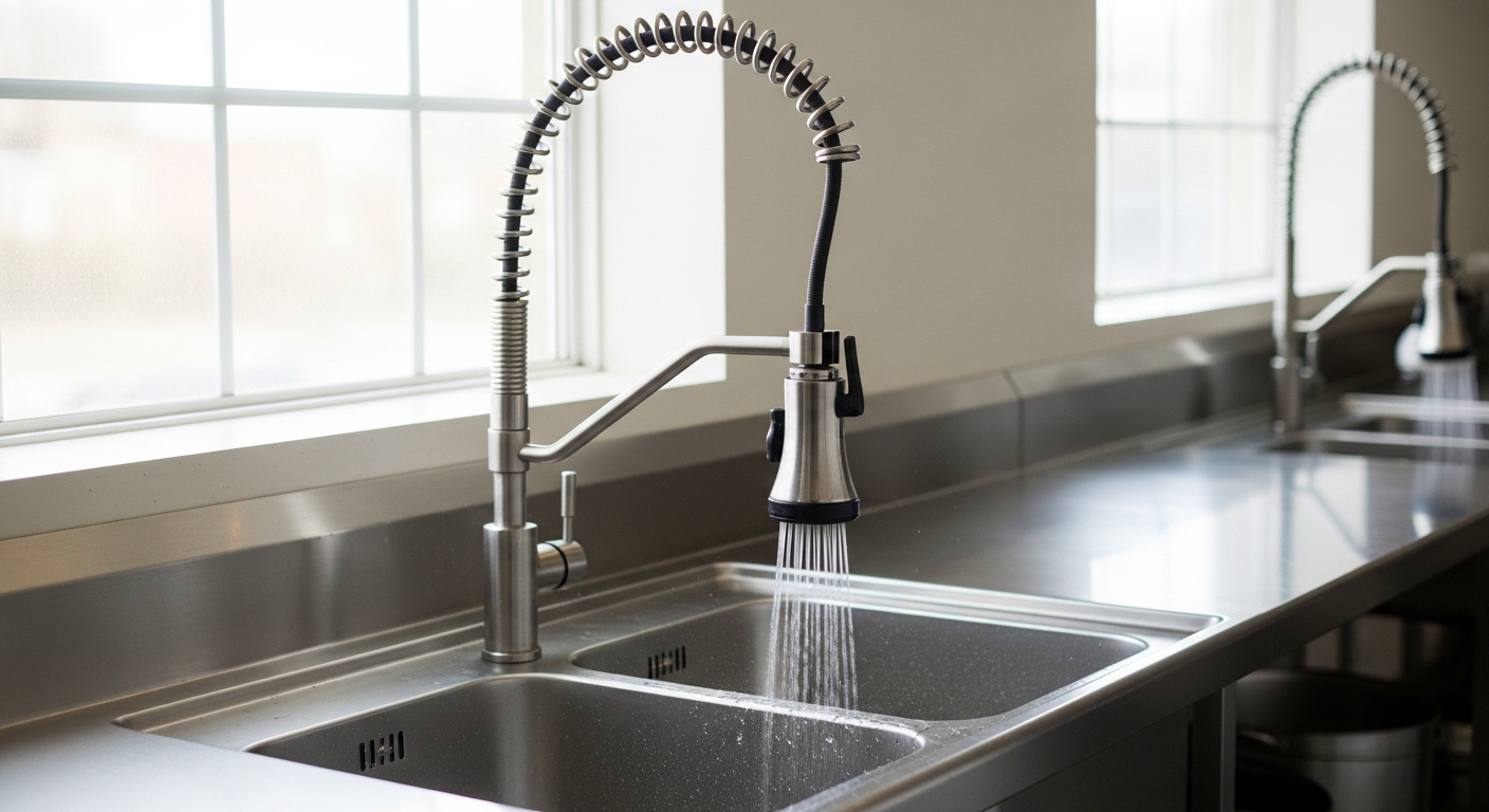 Commercial Kitchen Faucet Near Me: The 2026 Local Buyer's Guide to Pre-Rinse Spray Faucets, Pricing & Installation - Product - 1