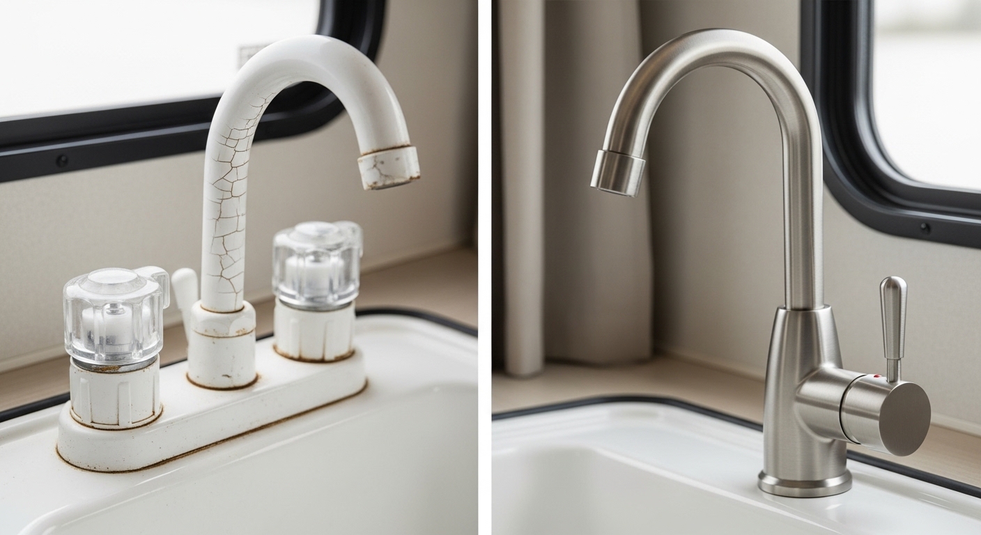 How Do You Install a Kitchen Faucet in an RV the Right Way (Without Leaks)? - Install - 1