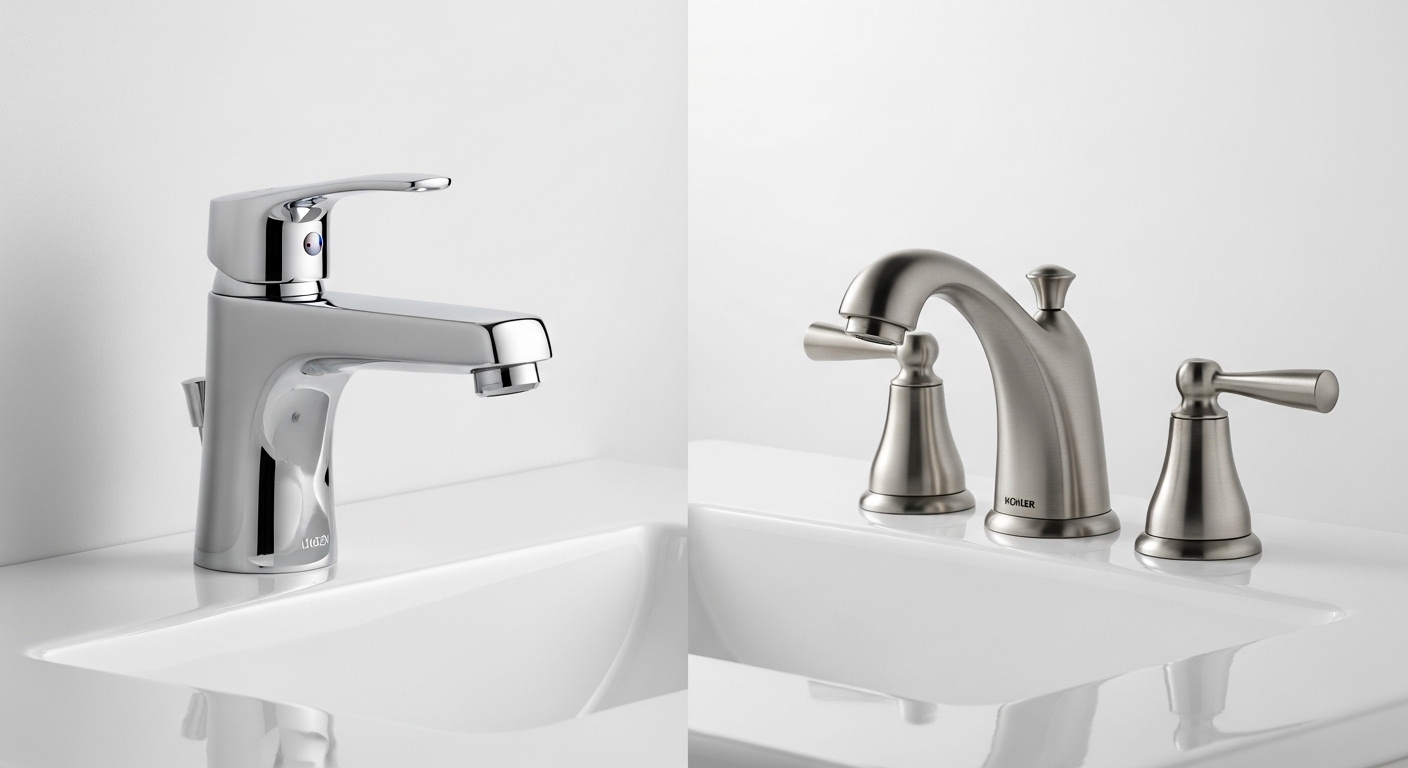 Moen vs Kohler Bathroom Faucets: Which One Should You Actually Buy in 2026? - Compare - 1