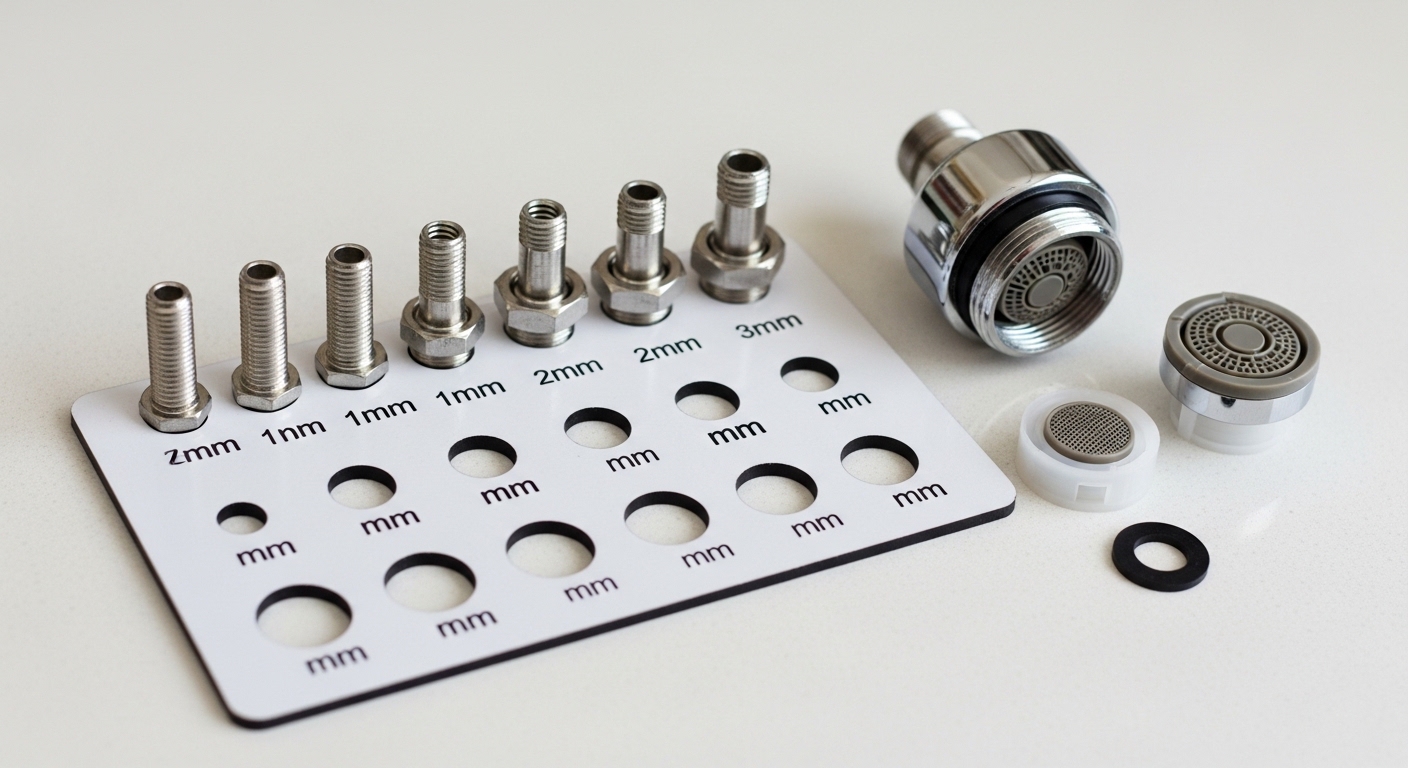 What Is a Faucet Aerator Gauge, and How Do You Use One to Find the Right Size? - Product - 1