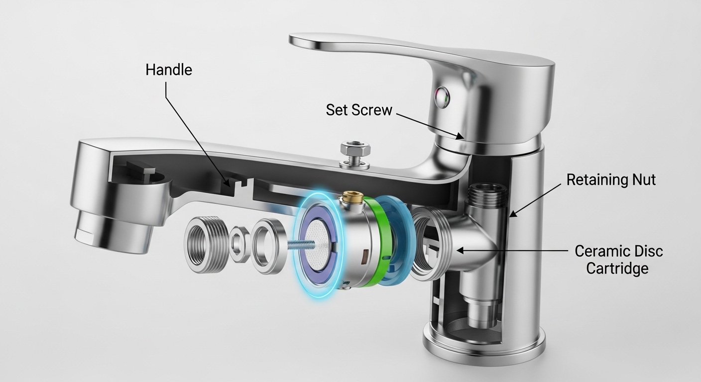 What Is a Single Handle Faucet Cartridge, and Which One Should You Buy When Yours Starts Dripping? 1 What Is a Single Handle Faucet Cartridge, and Which One Should You Buy When Yours Starts Dripping? - Product - 1