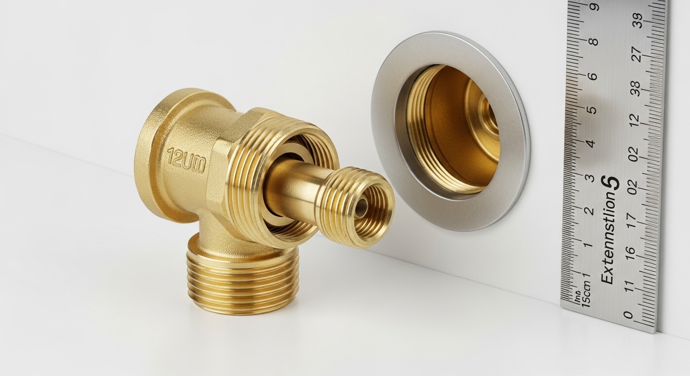 What Is a Tap Valve Extender, and Which One Do You Need When Your Handle Won't Reach the Wall? - Product - 1