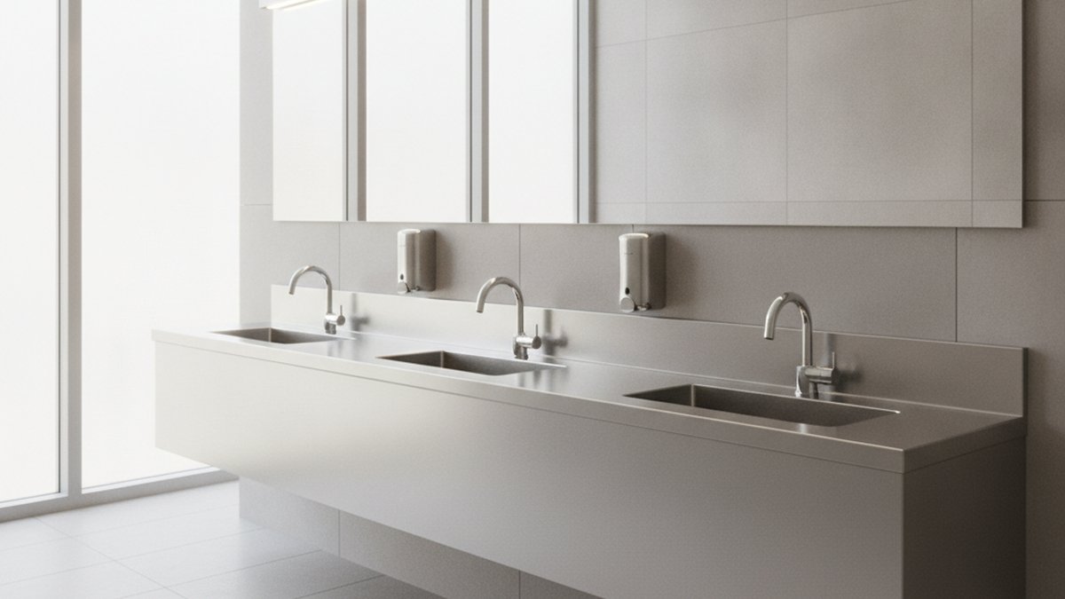 Which Automatic Soap Dispenser Faucet Should You Actually Buy for a Busy Commercial Bathroom in 2026? - Product - 1