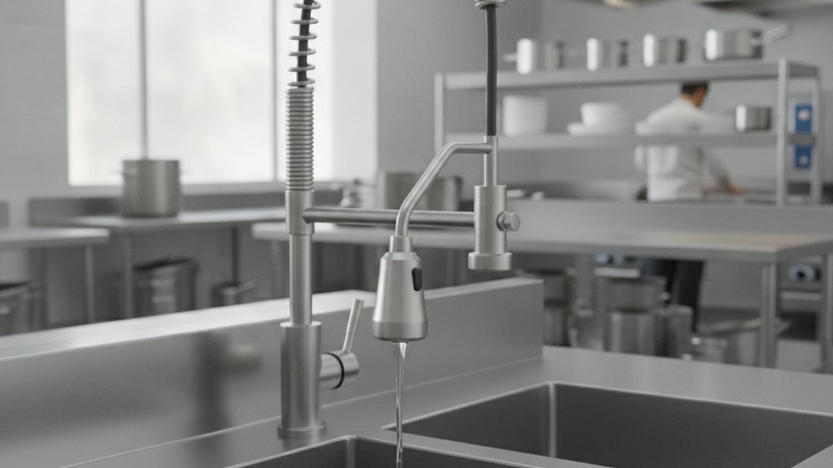 Why Is My Commercial Kitchen Faucet Leaking, and How Do I Stop It Fast? 1 Why Is My Commercial Kitchen Faucet Leaking, and How Do I Stop It Fast? - Product - 1