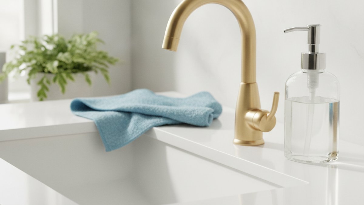 How Do You Clean Kohler Brushed Gold Faucets Without Wrecking the Finish? - Product - 1