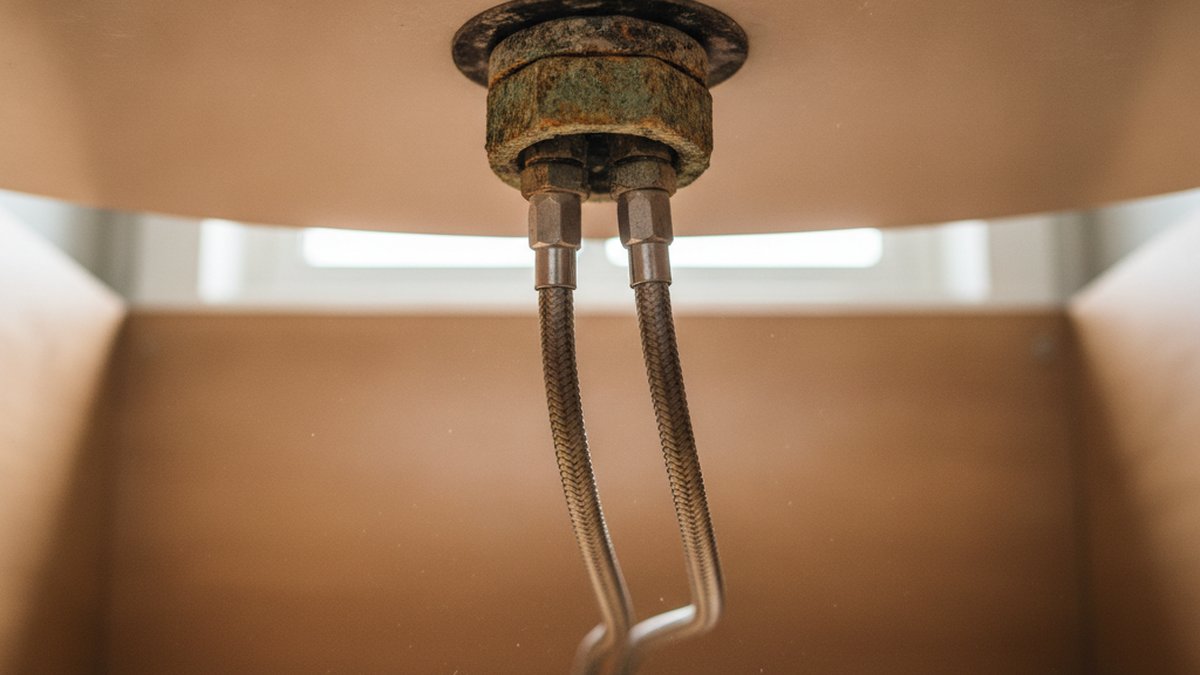 How Do You Remove an Old Faucet Nut That's Rusted, Stuck, and Buried Under the Sink? - Install - 1
