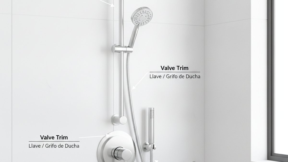 What Is a Shower Faucet in Spanish, and Which Words Do You Actually Need to Buy the Right One? - Product - 1