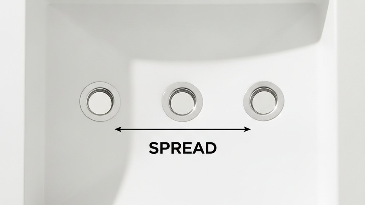 What Does "Widespread Faucet Spread" Actually Mean, and Which Size Fits My Sink? 1 What Does